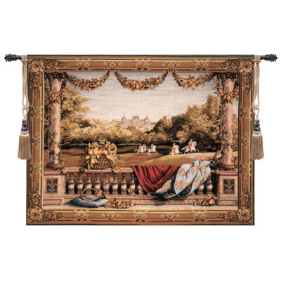 Loom Woven Cotton Blend Wall Hanging