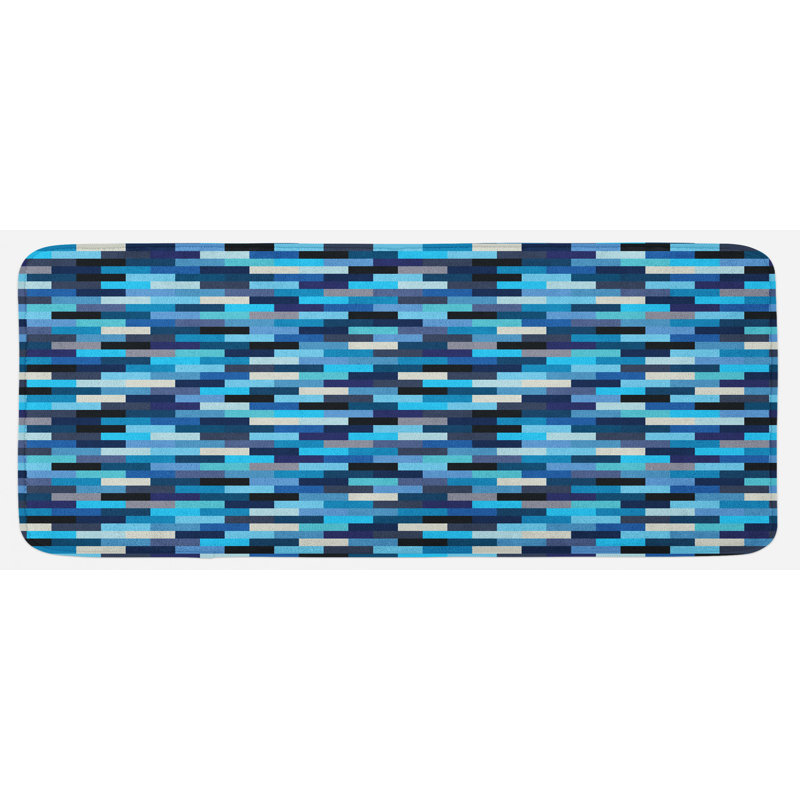 Tapis de cuisine abstrait