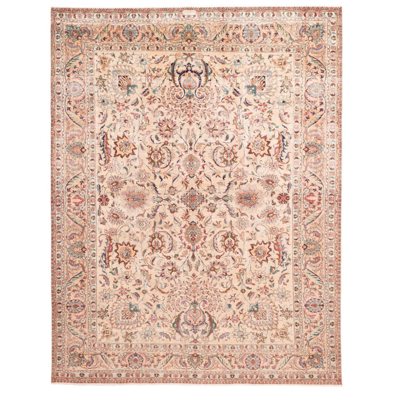 Tapis brun clair Antalya 9 pi 7 po x 12 pi 4 po