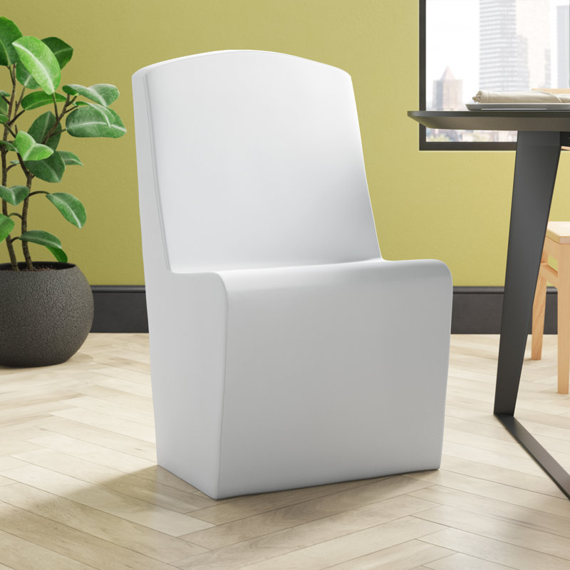 36'' H Upholstered Side Chair, Pumpkin