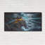 «Night Storm On Coast» par Rey Klimt, art mural en métal, 48 po x 24 po