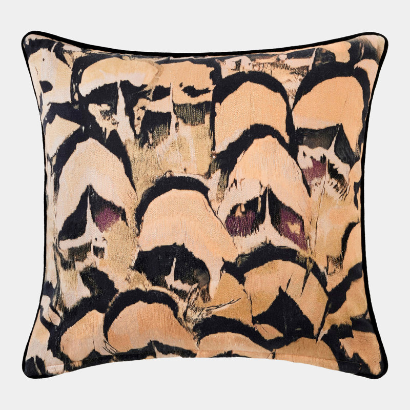 Feathers Pillow Cover & Insert, Square 20"