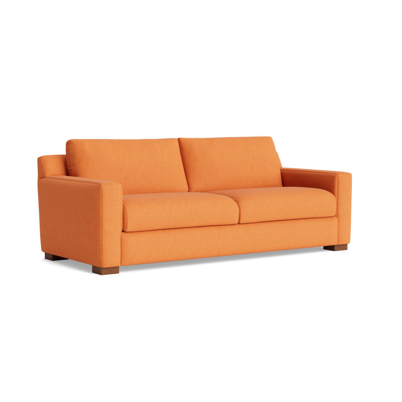 Catalina Sofa (85") , Performance Weave - Carrot