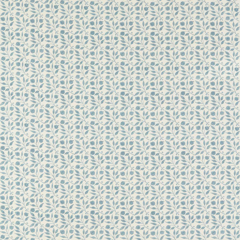 Rosehip Fabric, Mineral Blue