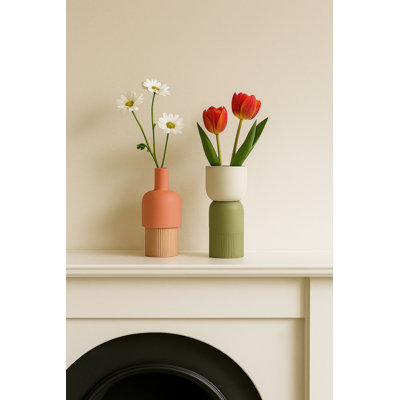 Petit ensemble de vases en céramique