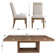 Garland Extendable Trestle Dining Set