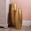 Floor Vase For Living Room Furniture, Luxury Decoration Vase with Gold Finish-1166920441-1166920436