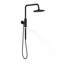 Pomme de douche à pluie 8 po avec bras de douche pivotant et support de douche à main magnétique Aquarius 8 po Aquarius-1989242436