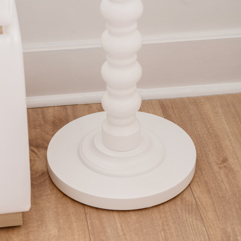 Grande table blanche Marialana Flower