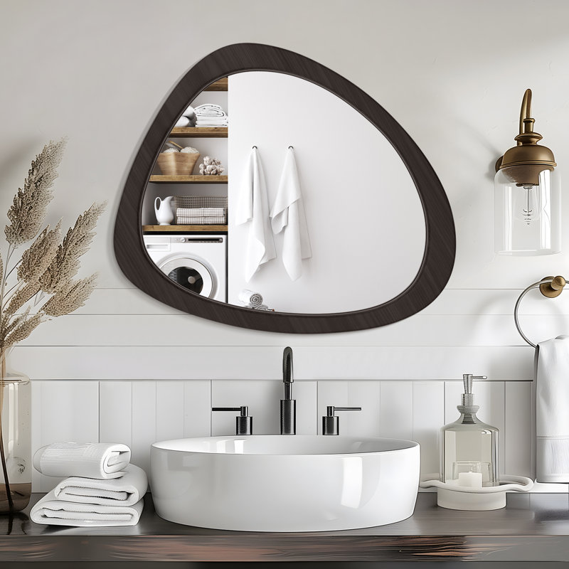 Miroir asymétrique, 23 po x 19 po