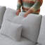 Canapé modulaire en forme de U avec repose-pieds mobile Elowen-270203321