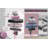 5-Tier Wall Mount Rack for Yoga Mats, Rollers & Blocks with 3 Hooks