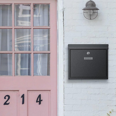 Steel Wall Mounted Post Box