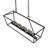 Kitzi 5 - Light Flat Black Kitchen Island Pendant