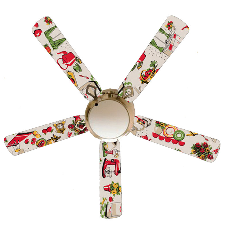 Ventilateur de plafond 5 pales 52 "