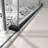 Shower Door 6063 Matte Black - Unframed With -Proof Membrane, Nano Clean, 70Mm 304 Stainless Steel Pulley, Bathroom One Fixed & Movable Door, Big Pulleys, Adjustable , Easy-Cleaning, Stick - 5/16''-122074031