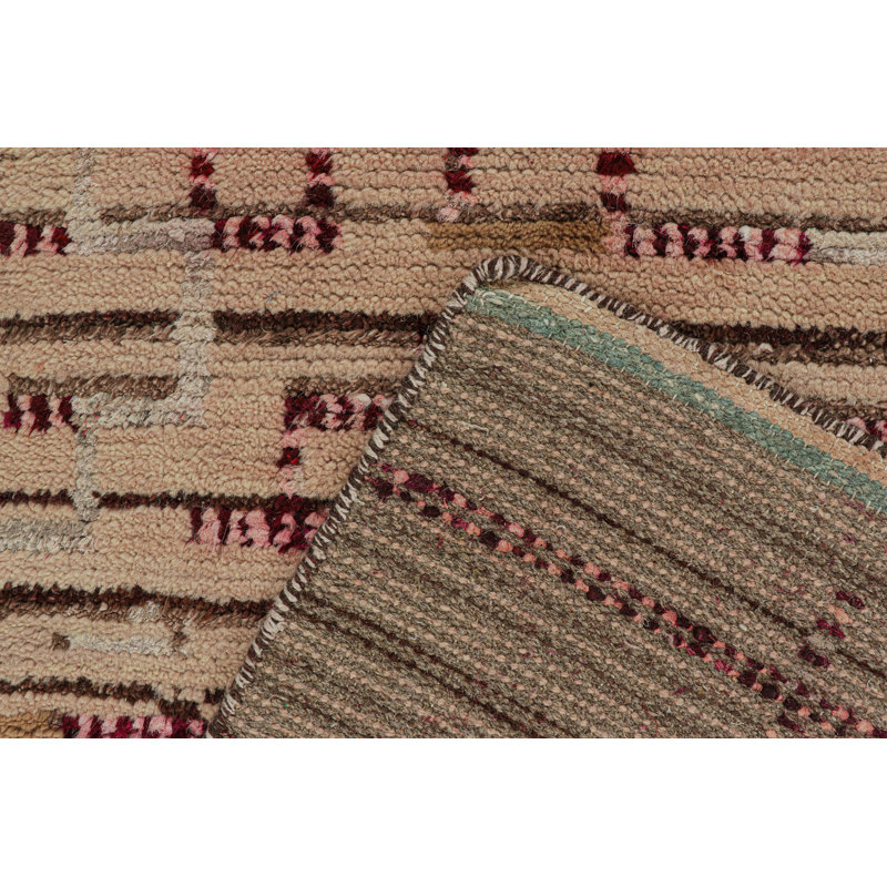 One-of-a-Kind 3'3" X 10' Hand Knotted Area Rug