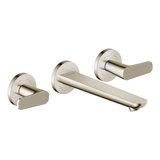 AXOR Citterio C Wall-Mounted Widespread Faucet- Cubic Cut, 1.2 GPM