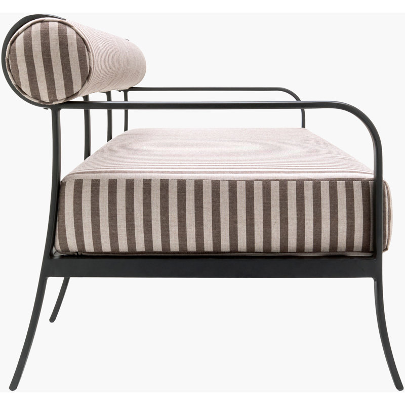 Ashley Childers X Surya Antibes Sofa, Brown