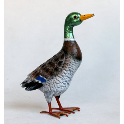 Standing Duck Garden Sculpture