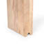 Console, table de hall d'entrée en bois de manguier de ferme, table de canapé épaissie de 45 pouces, console minimaliste étroite pour salon de couloir d'entrée, naturel-2050252674