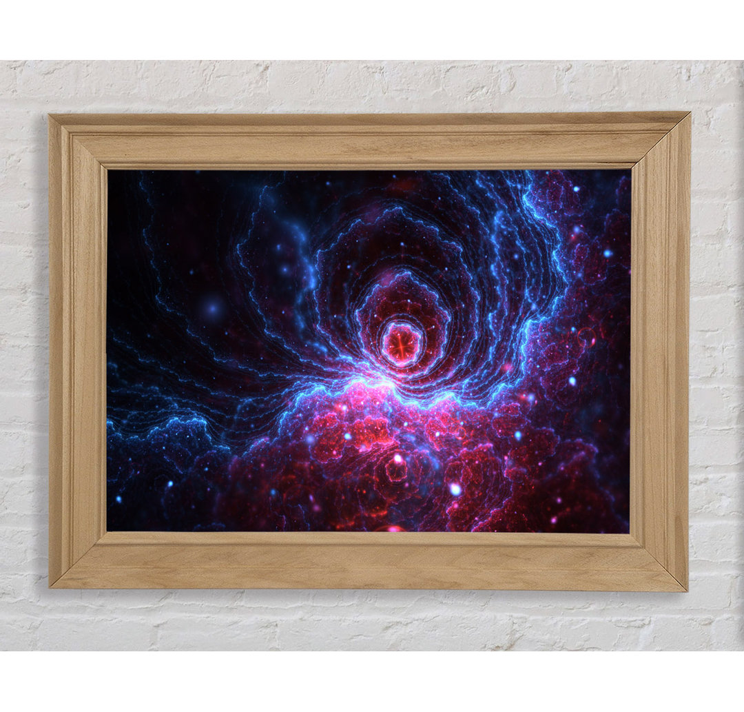 Swirl Into The Black Hole - Einzelne Bilderrahmen Kunstdrucke