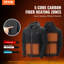 Sweat à capuche chauffant unisexe avec pile pour homme et femme - noir-105189556