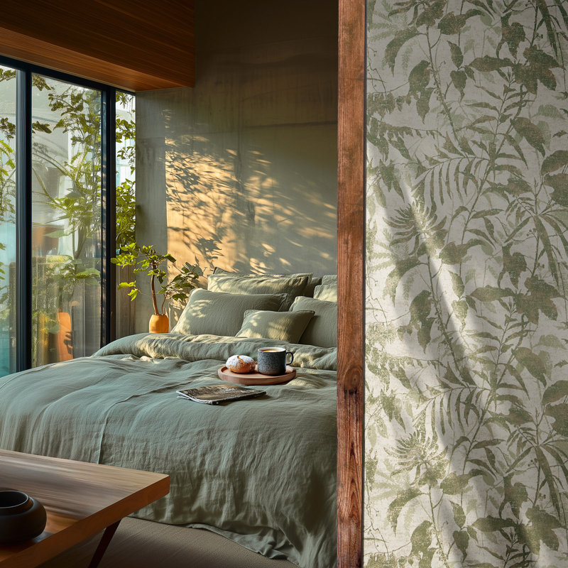 Galerie Horizon Cloud Forest Wallpaper, Light Green