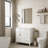 Modern Bathroom Vanity with Ceramic Sink,Soft-Close Doors-1642685035