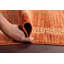 Tapis de couloir oriental orange 3 x 9 Gabbeh