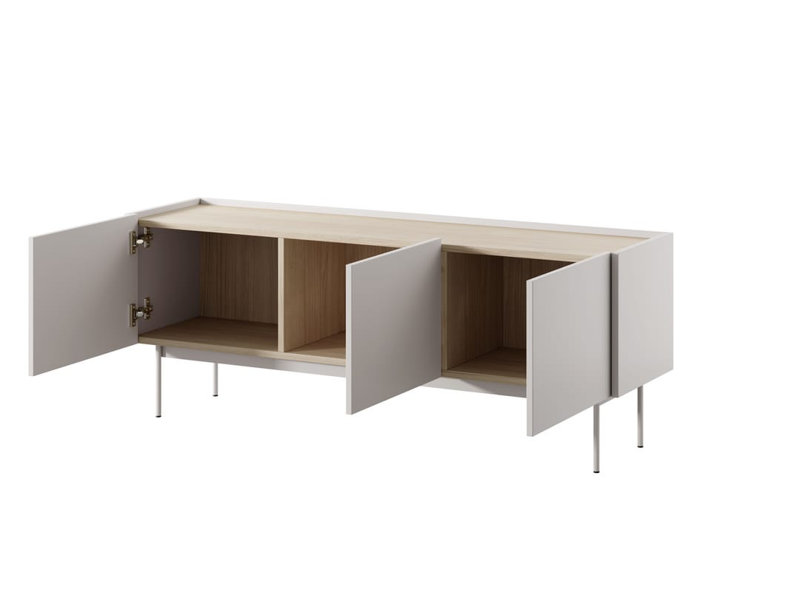 Chavey Coffee Table with Storage, Cashmere
