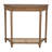 Carterlee Demilune Console Table with Cane Shelf-434063001