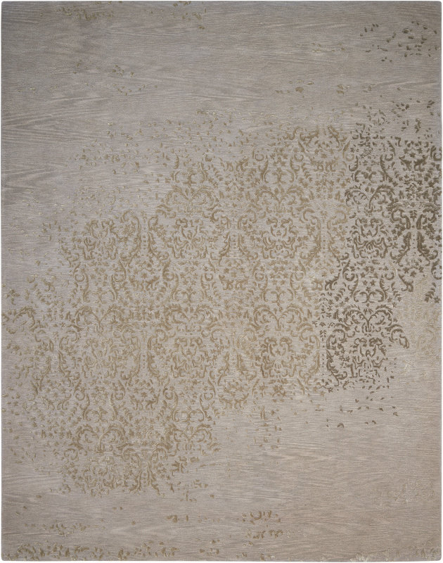 Lennear Wool Abstract Indoor Rug, Rectangle 3'9" x 5'9"