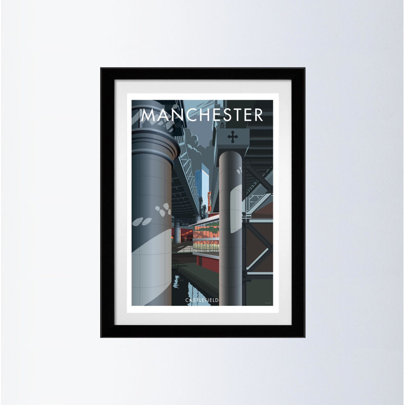 Stephen Millership - Print, Black, 43.5cm H x 33.5cm W x 2.2cm D