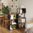 4-Tier Open Shelf Bookcase, Multi-Functional Storage Rack for Home Office & Living Room-1653842212