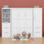 Lit escamotable Murphy avec placard, tiroirs et tablettes-1620778312