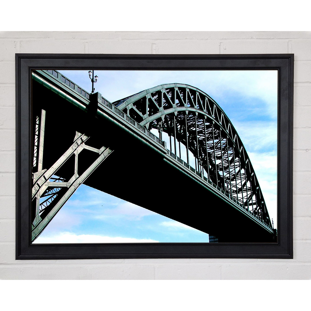 Sydney Harbour Bridge Nahaufnahme Gerahmter Druck