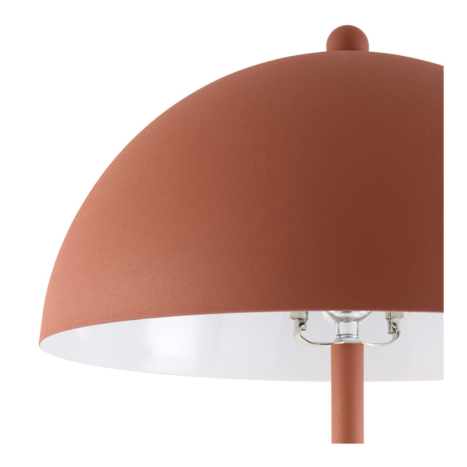 Jemma 59'' Iron Floor Lamp, Terracotta, Terracotta