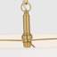 Thomas O'Brien Danica 6 Light Dining Room Chandelier With White Linen Shade-207456581