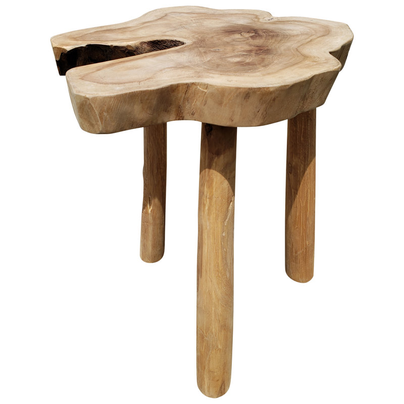 Solid Wood End Table