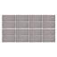 16-Pack Self-adhesive Acoustic Wood Slat Wall Panels for Interior Decor