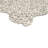 Marvella Soft Alabaster Pebble 12 in. x 12 in. Tumbled Marble Mosaic Floor and Wall Tile