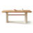 Solid wood oak rectangular dining table-763922852
