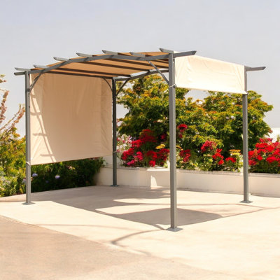 San Remo Sliding pergola 2.75x3.66m