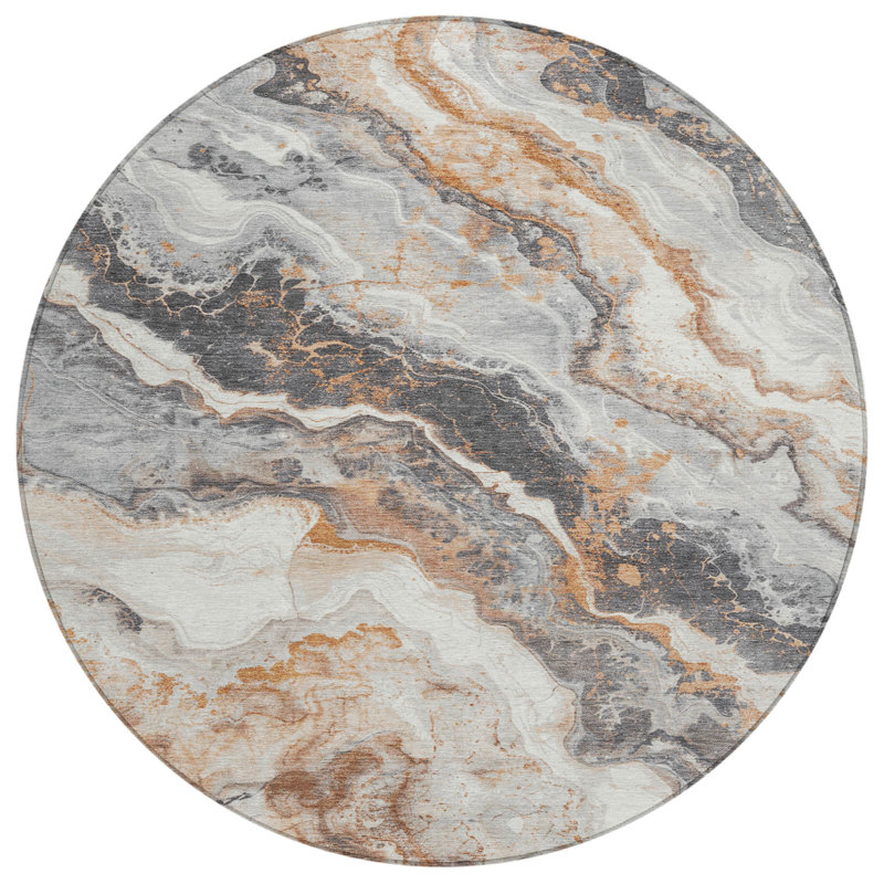 Tapis rond 8 po