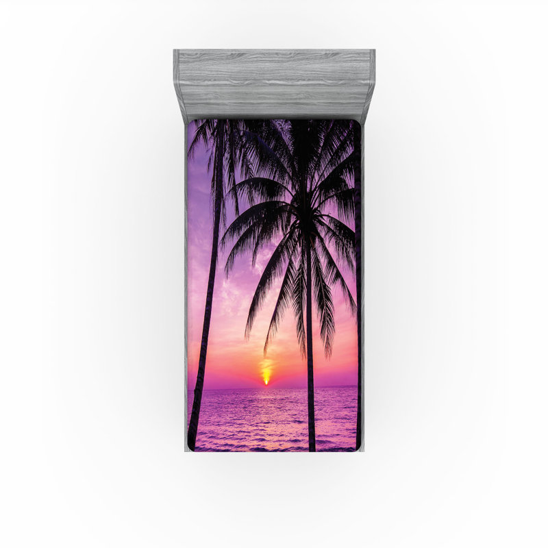 Ensemble de 2 drap-housse Ambesonne, Drap-housse simple très long