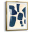 «Blue P pièces I», impression sur papier-245809679