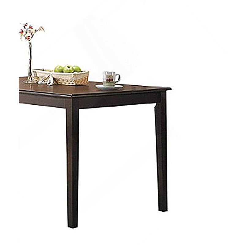 Cardiff Espresso Finish Dining Table