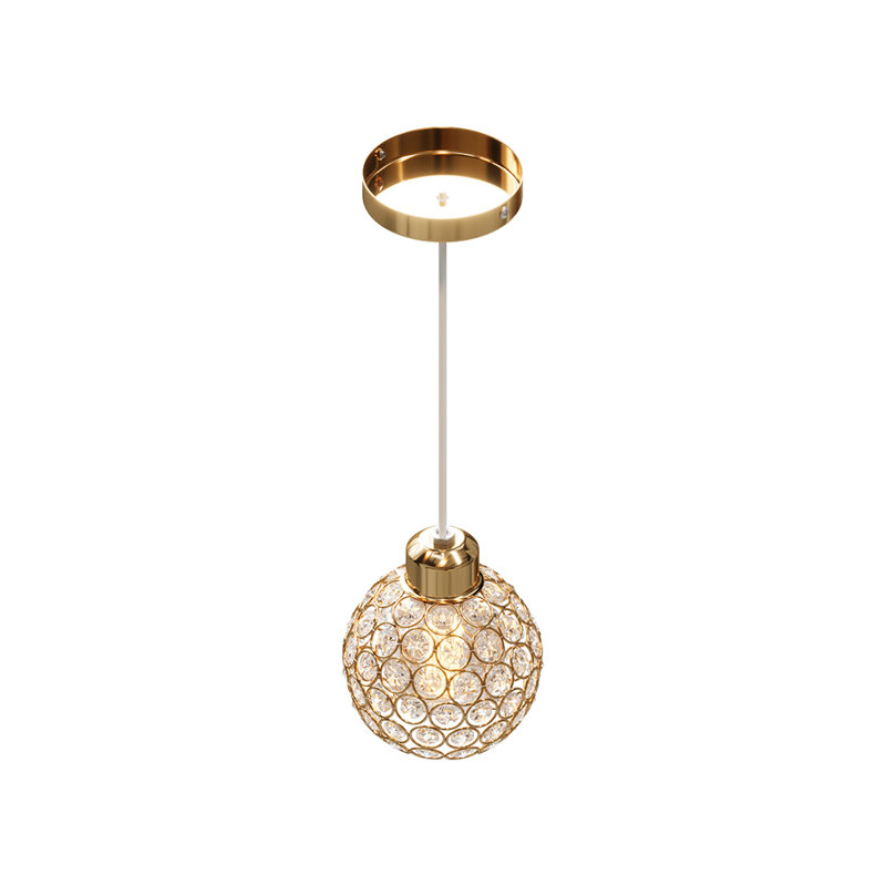 1 - Light Natural Dome Pendant