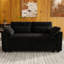 Canapé d'appoint confortable à 2 places Manuel Corduroy avec coussin amovible-187574867